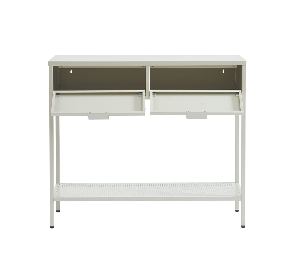 PANTONE® Metal Console Table – Sand