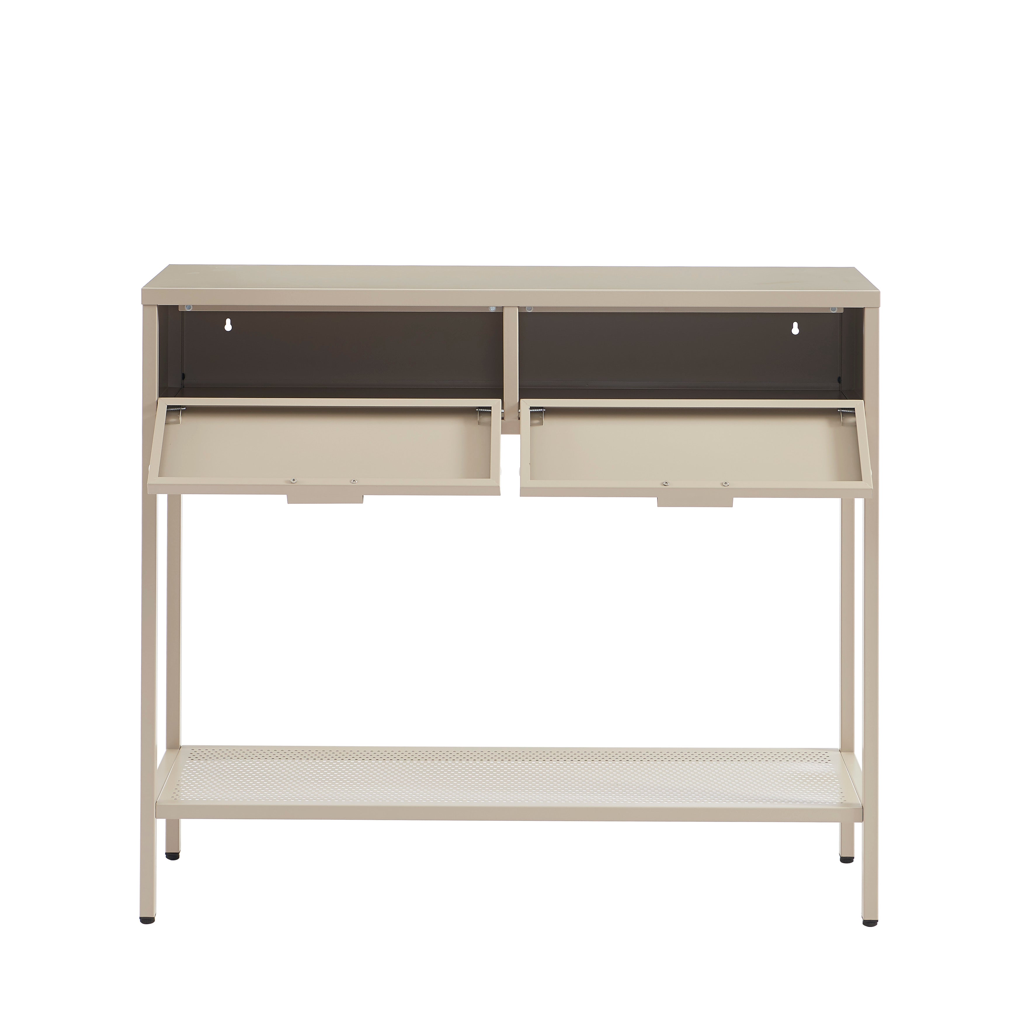 PANTONE® Metal Console Table – Taupe