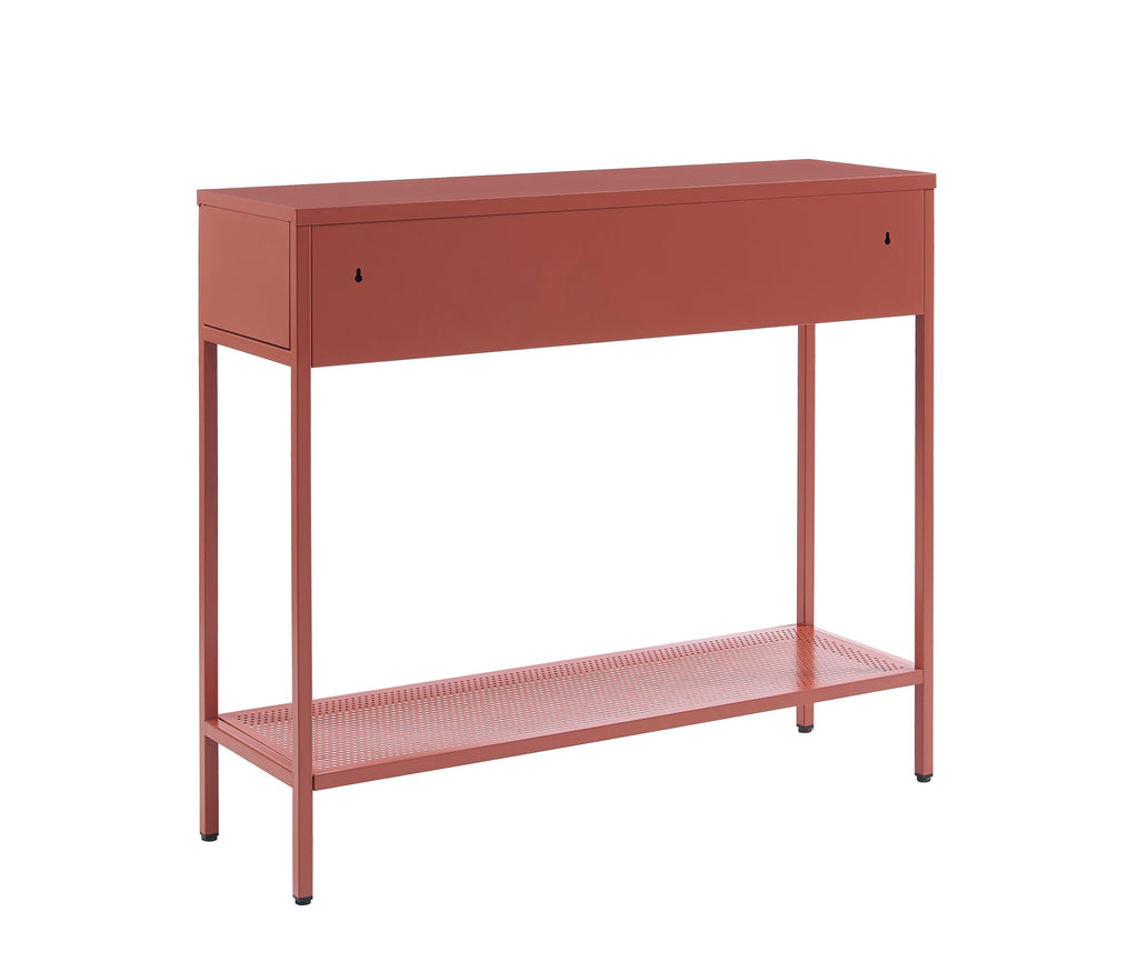PANTONE® Metal Console Table – Terracotta