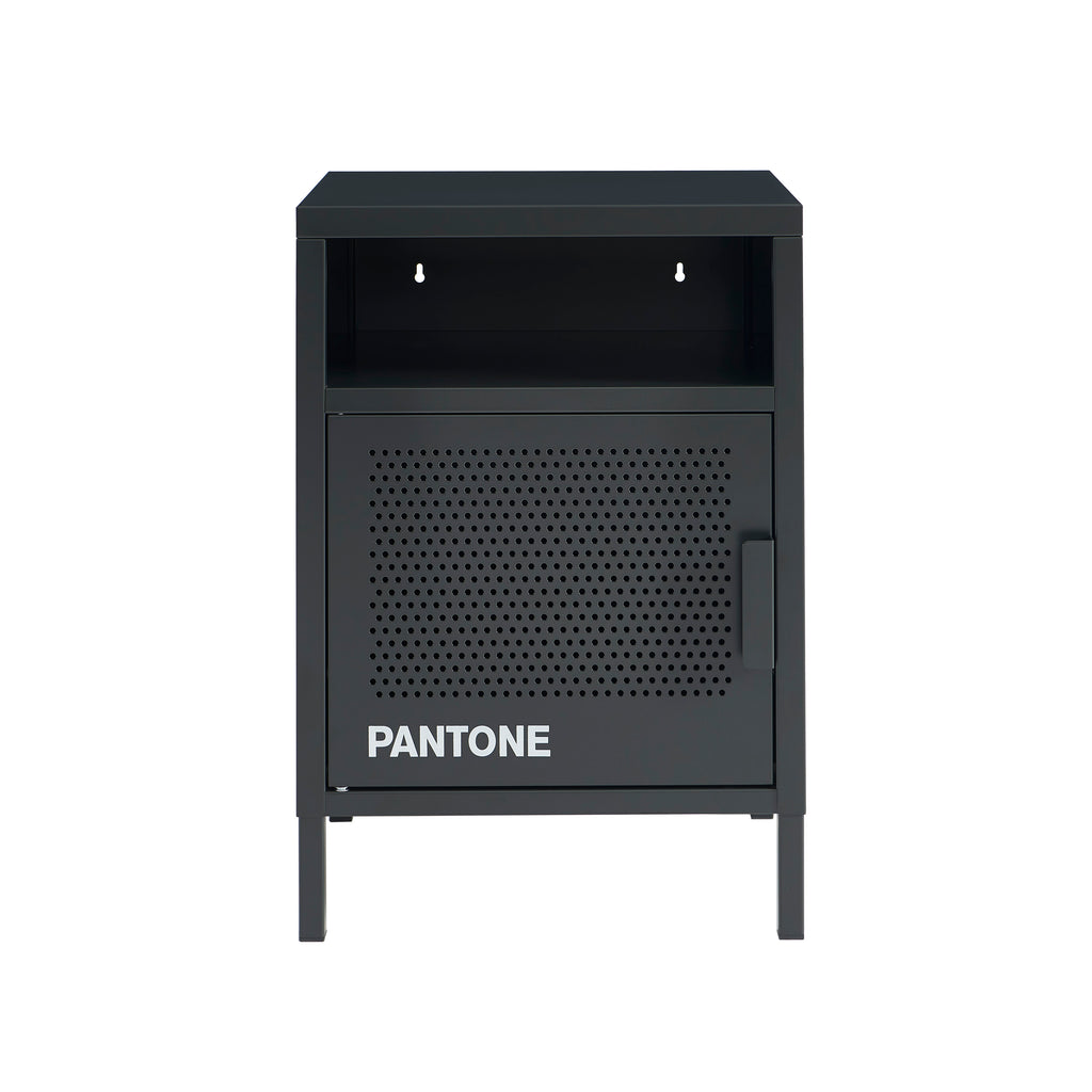 PANTONE® Metal Nightstand – Anthracite