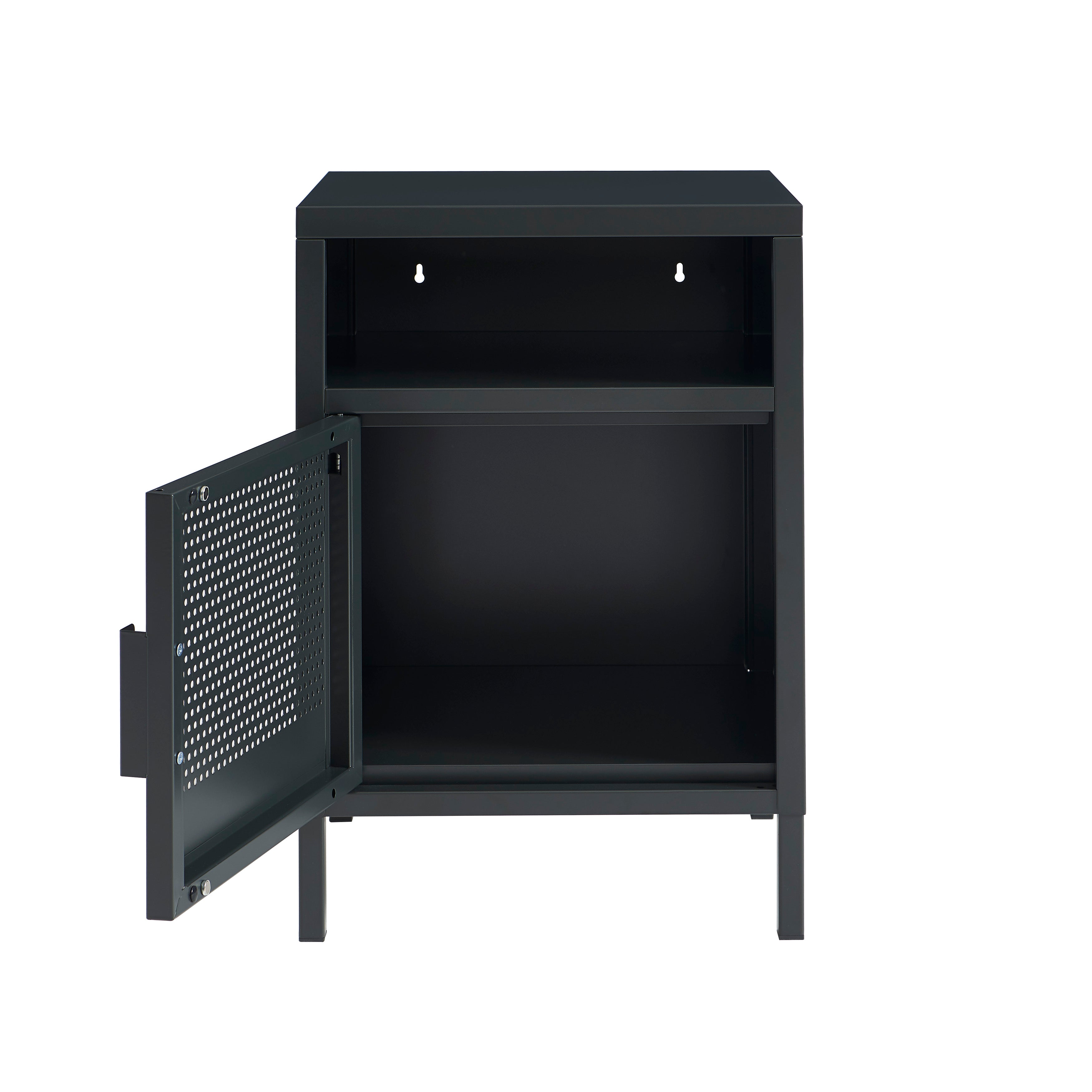 PANTONE® Metal Nightstand – Anthracite
