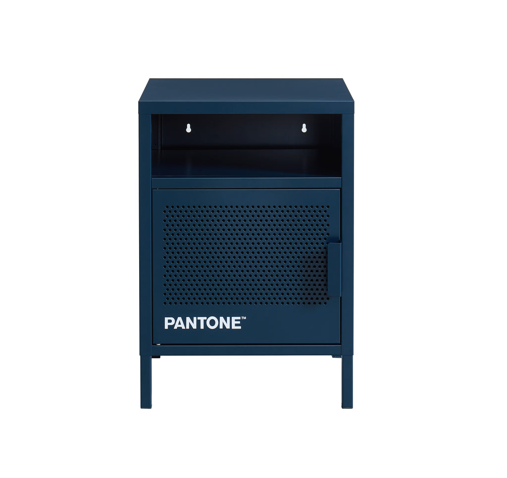 PANTONE® Metal Nightstand – Midnight blue