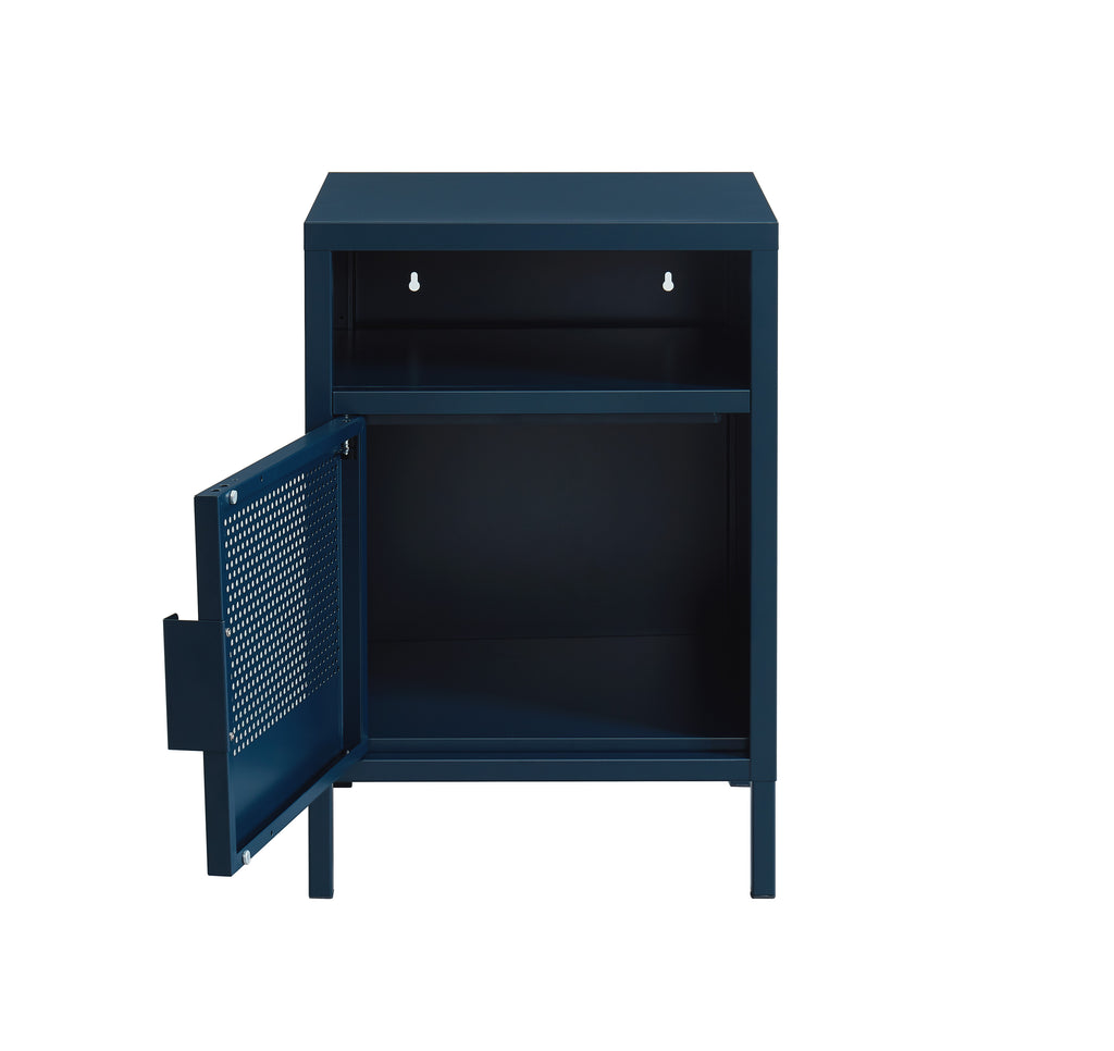 PANTONE® Metal 2-Drawer Nightstand – Midnight blue