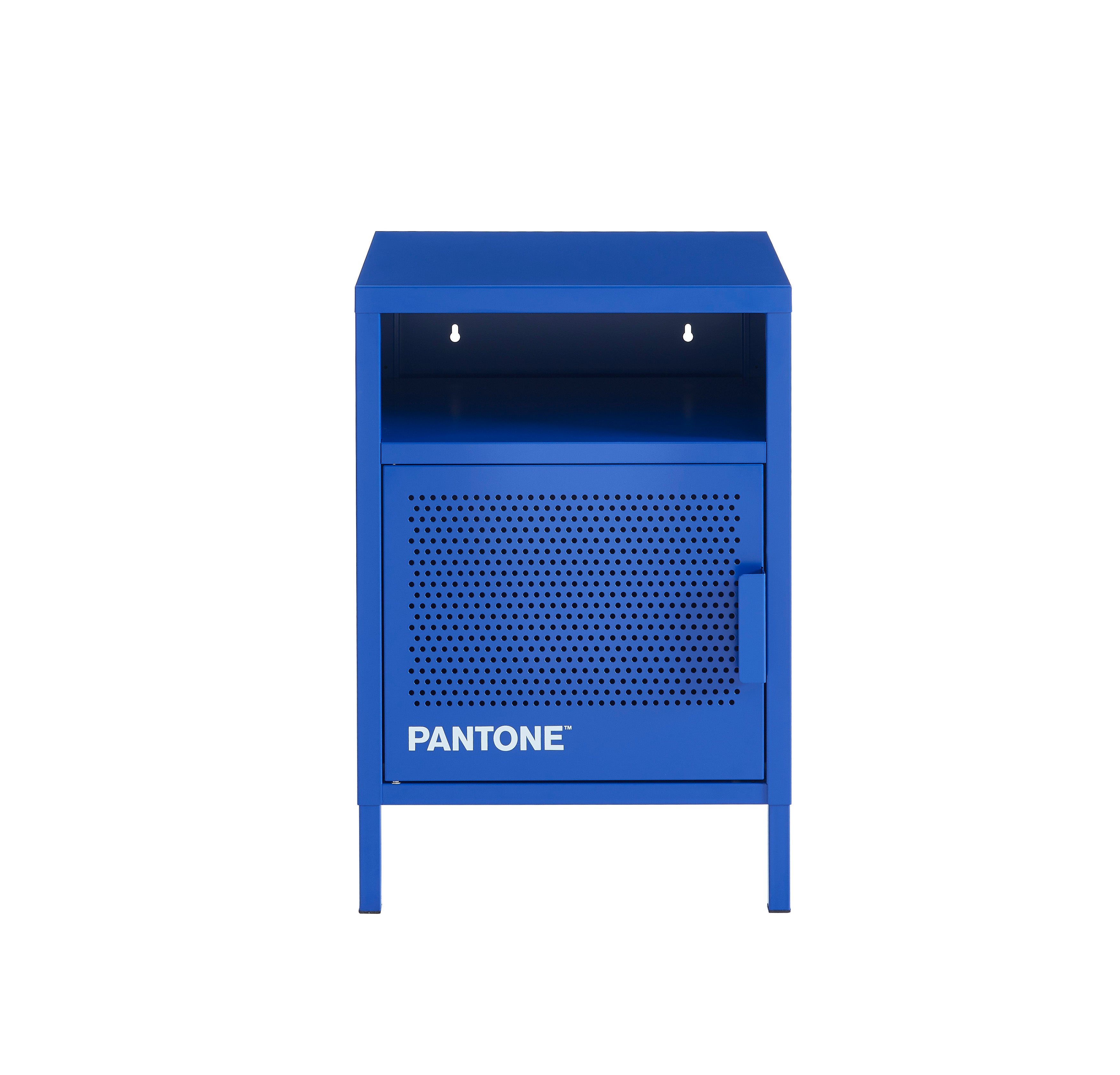 PANTONE® Metal Nightstand – Electric blue