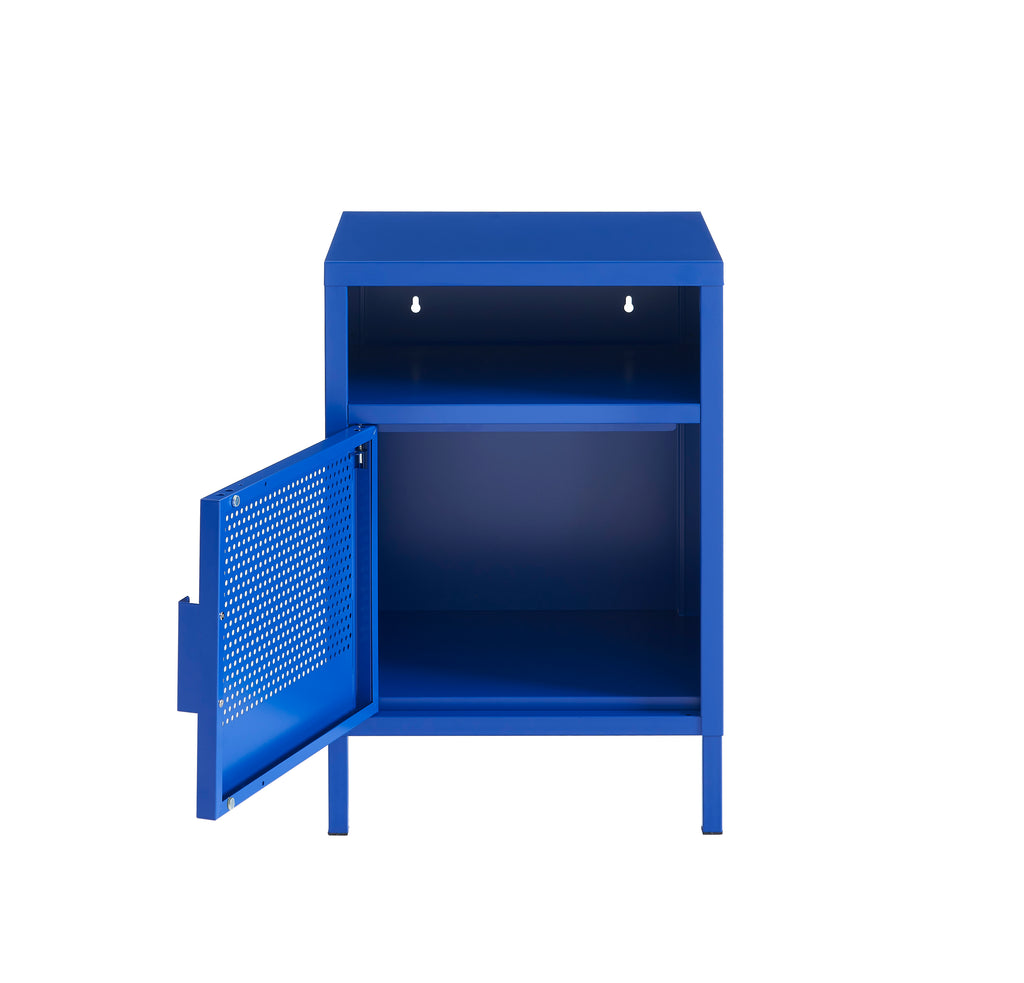 PANTONE® Metal Nightstand – Electric blue