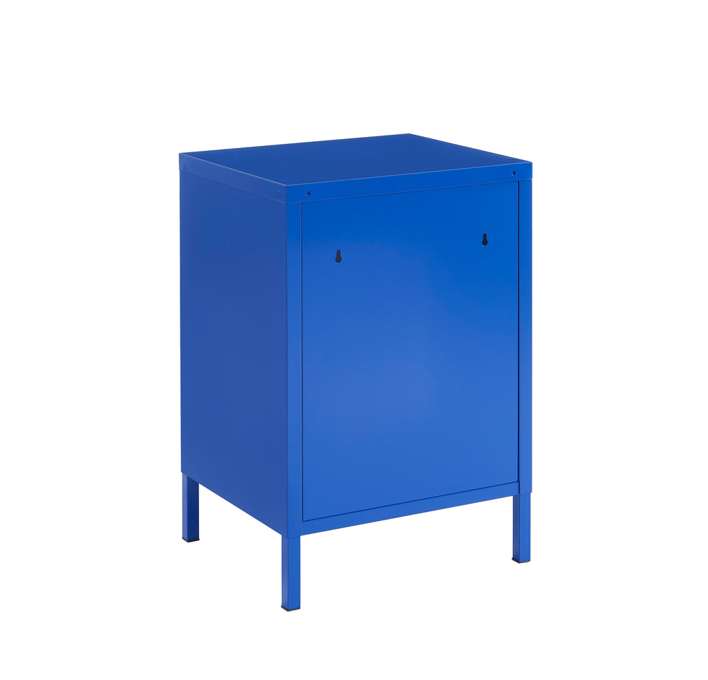 PANTONE® Metal Nightstand – Electric blue