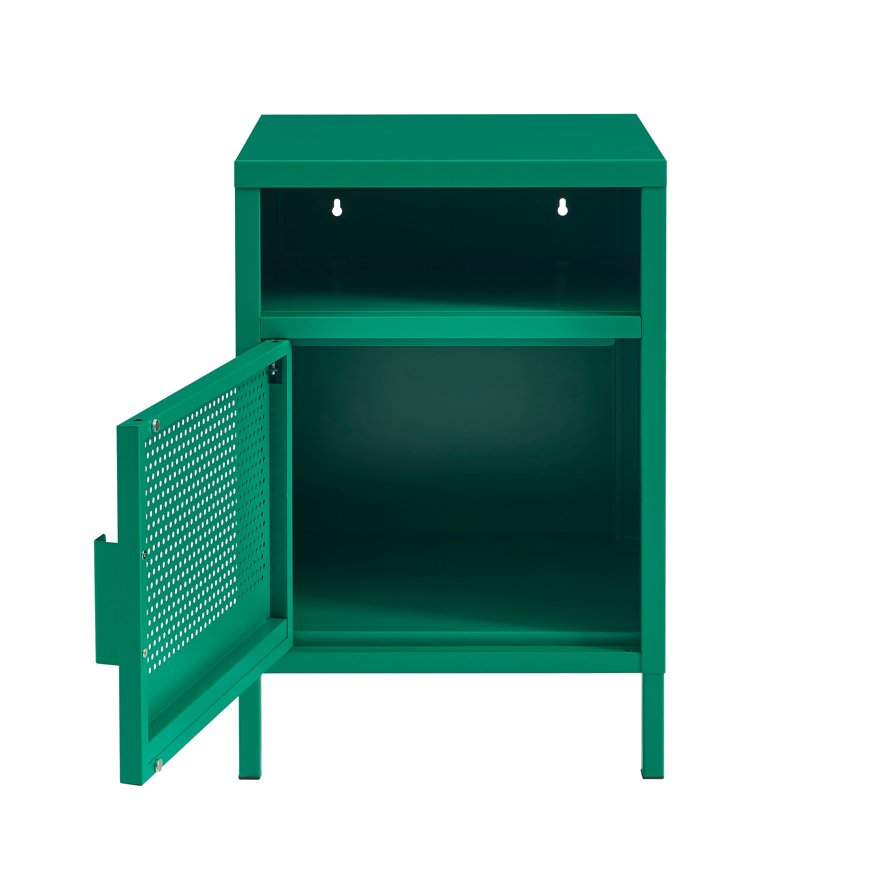 PANTONE® Metal Nightstand – Emerald green