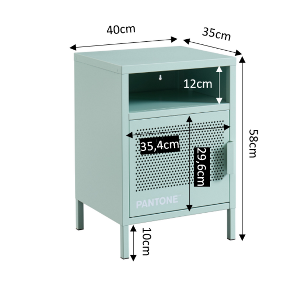 PANTONE® Metal Nightstand