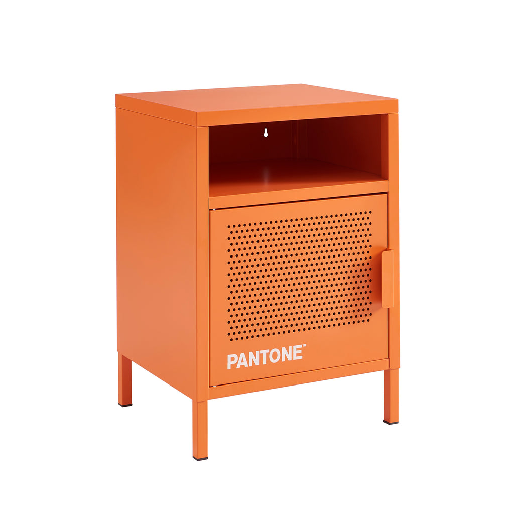 PANTONE® Metal Nightstand – Orange