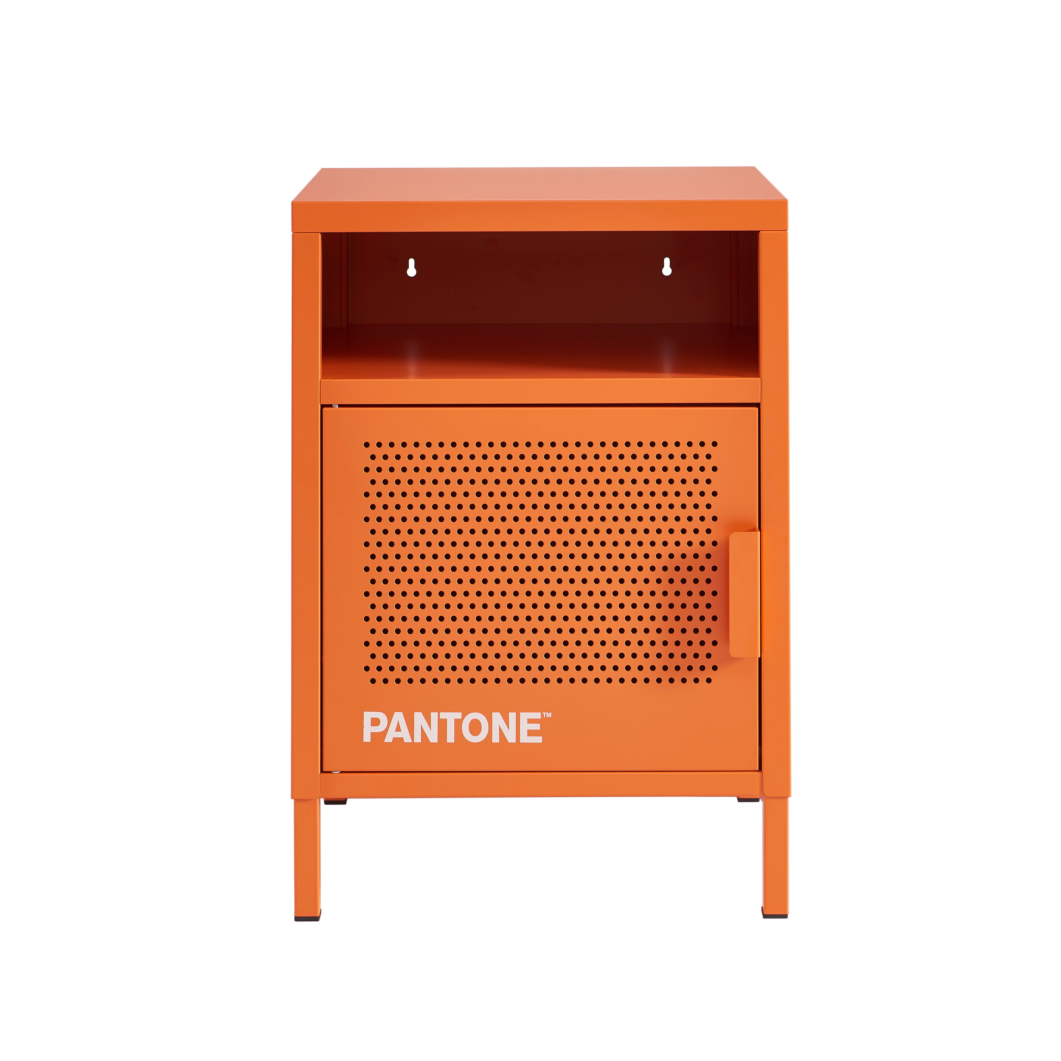 PANTONE® Metal Nightstand – Orange