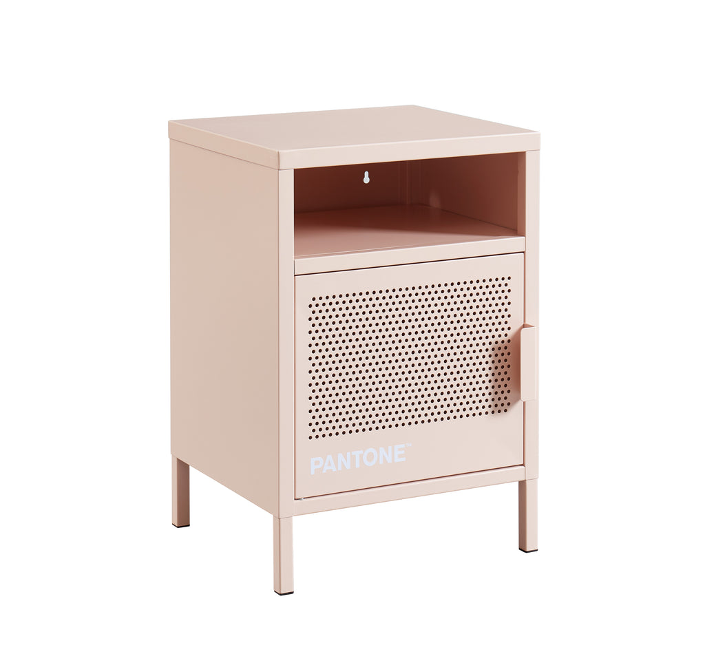 PANTONE® Metal Nightstand – Pink