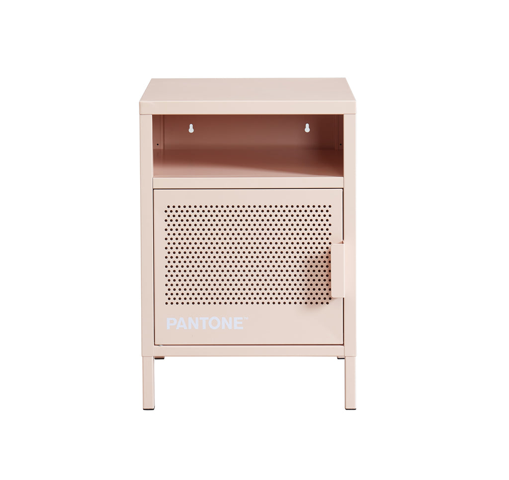PANTONE® Metal Nightstand – Pink