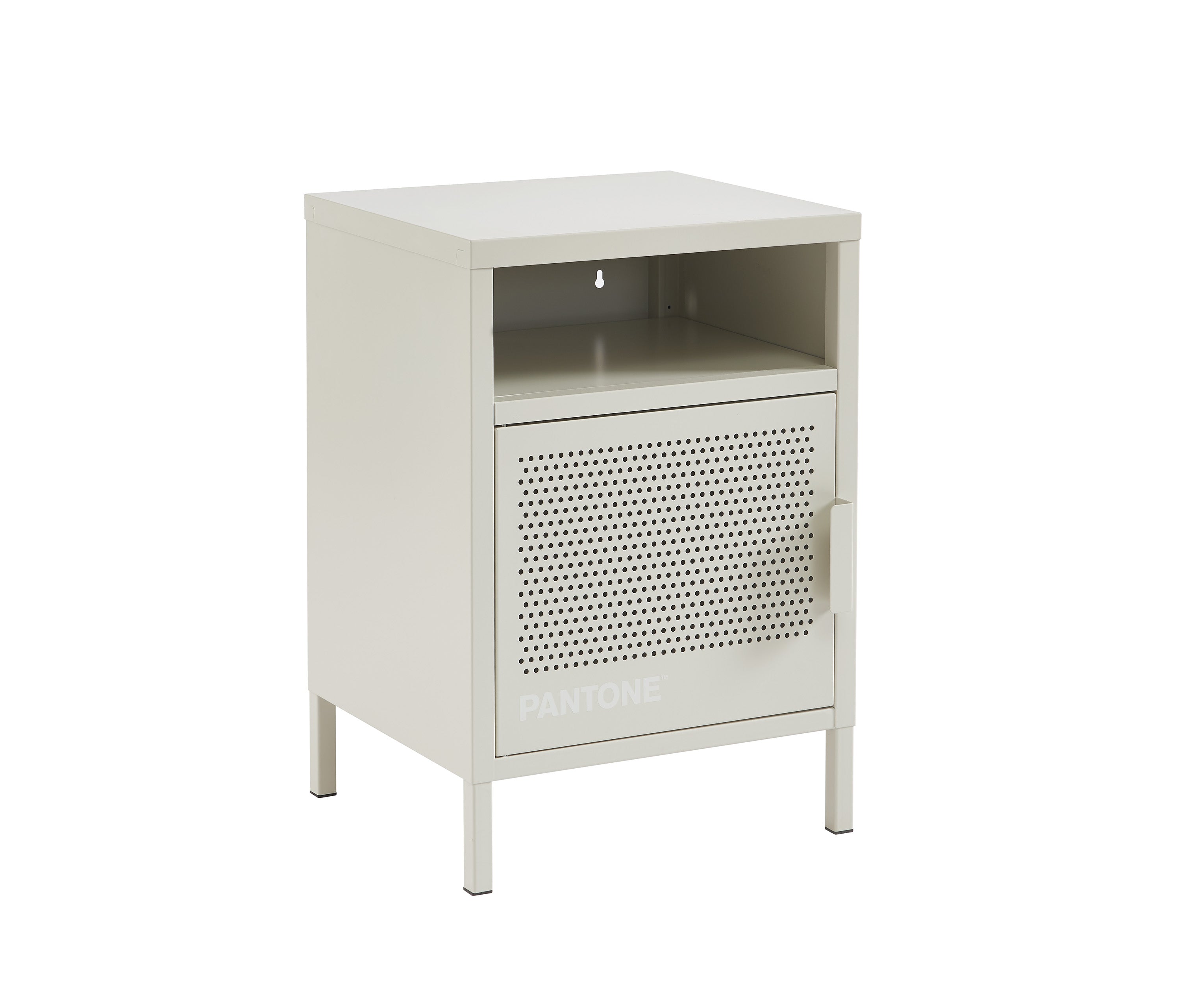 PANTONE® Metal Nightstand – Sand
