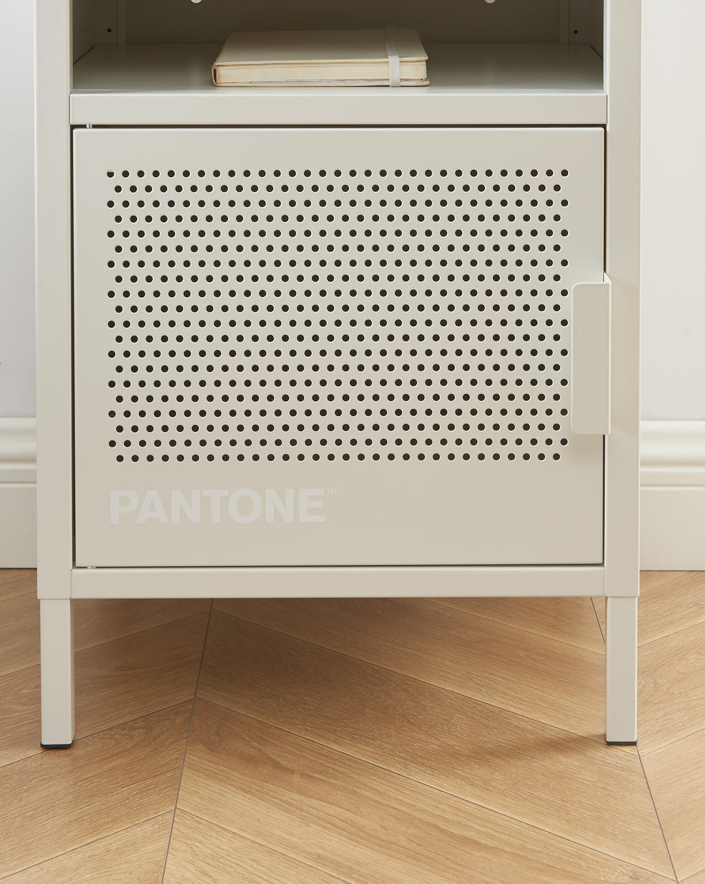 PANTONE® Metal Nightstand – Sand