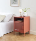 PANTONE® Metal Nightstand – Terracotta