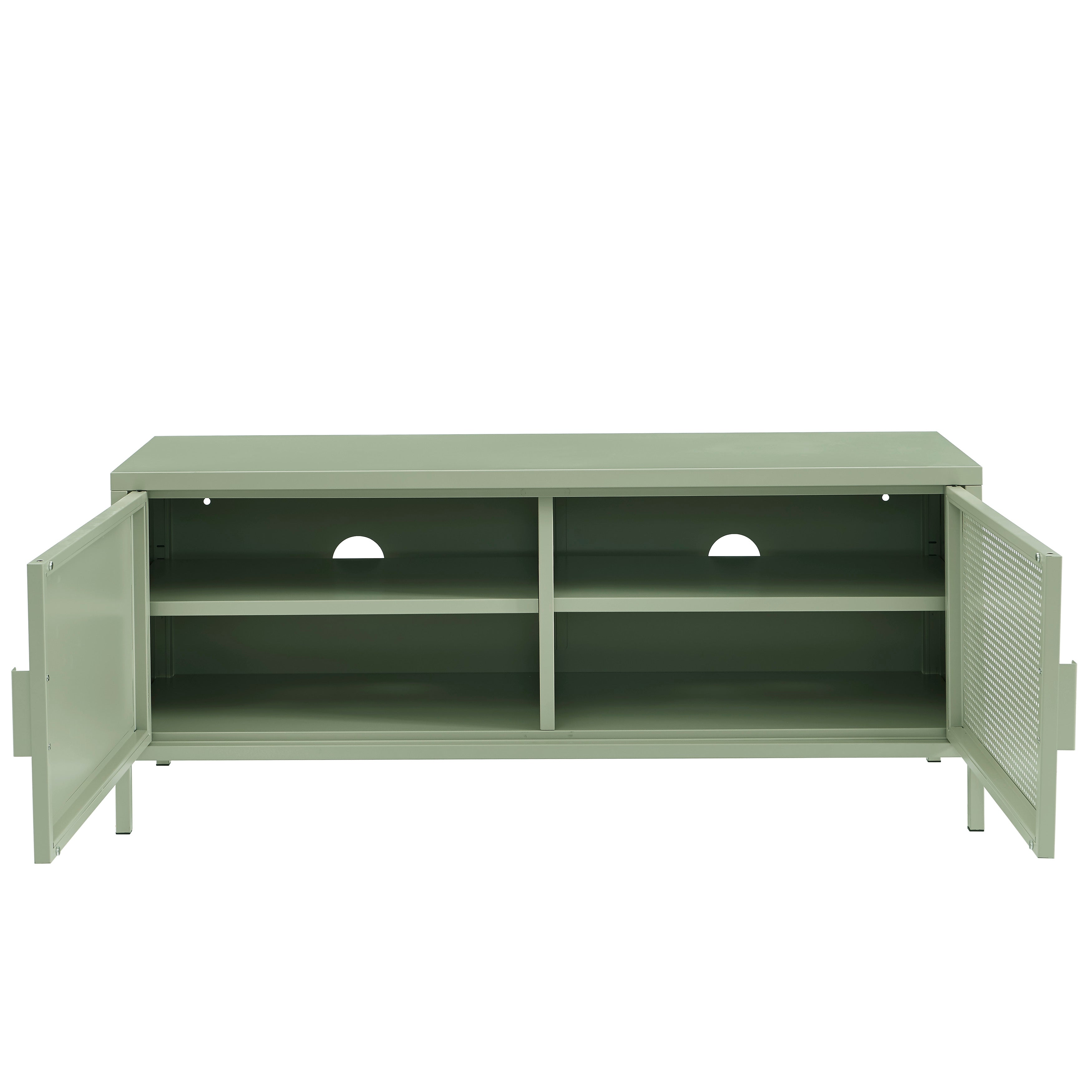 PANTONE® Metal TV Stand – Almond green