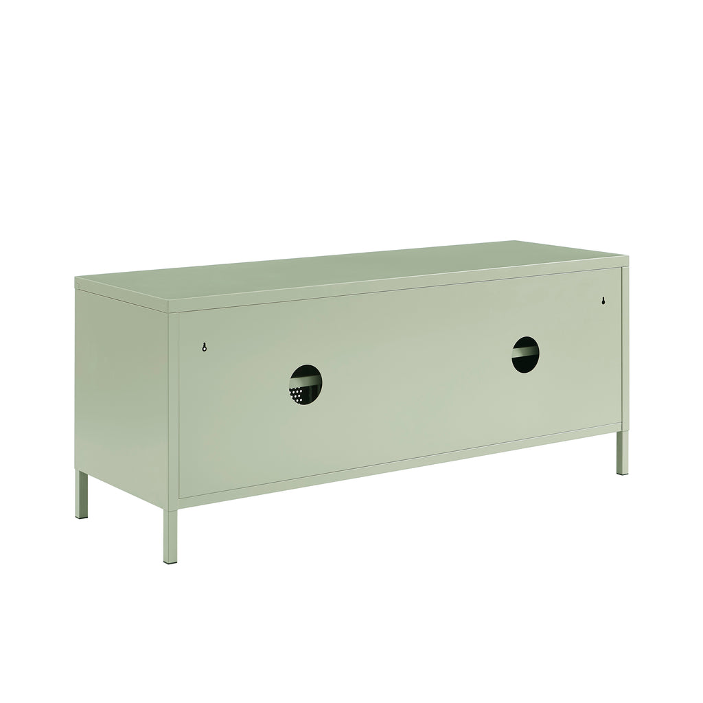 PANTONE® Metal TV Stand – Almond green