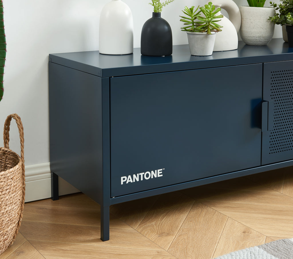PANTONE® Metal TV Stand – Midnight blue