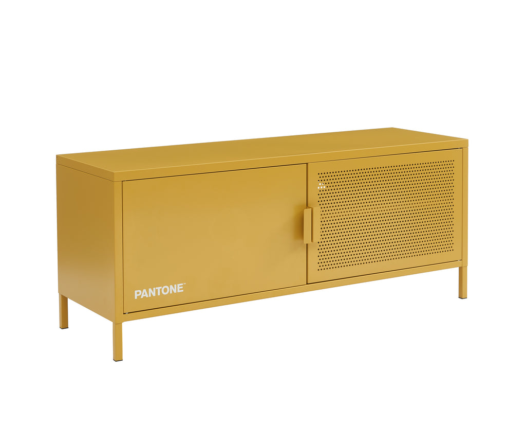 PANTONE® Metal TV Stand – Mustard