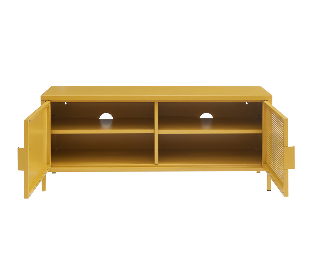 PANTONE® Metal TV Stand – Mustard