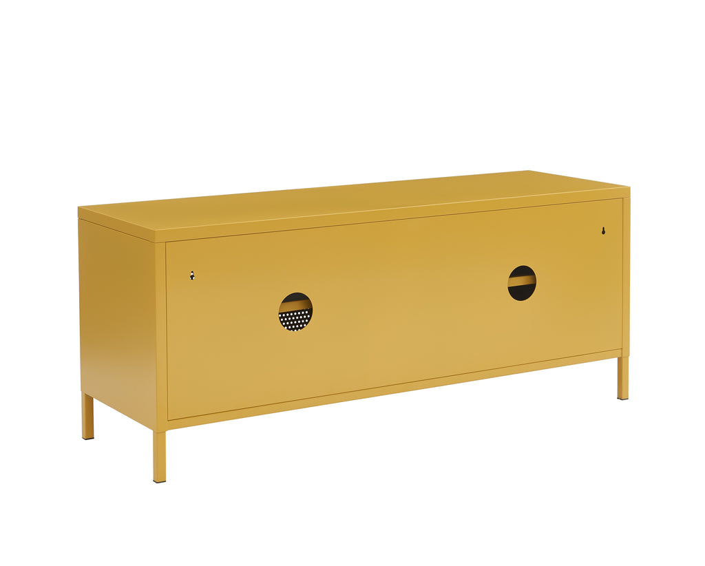 PANTONE® Metal TV Stand – Mustard