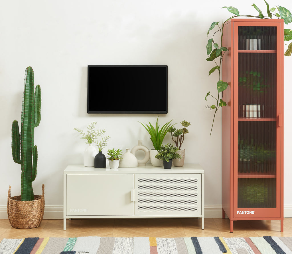 PANTONE® Metal TV Stand – Sand