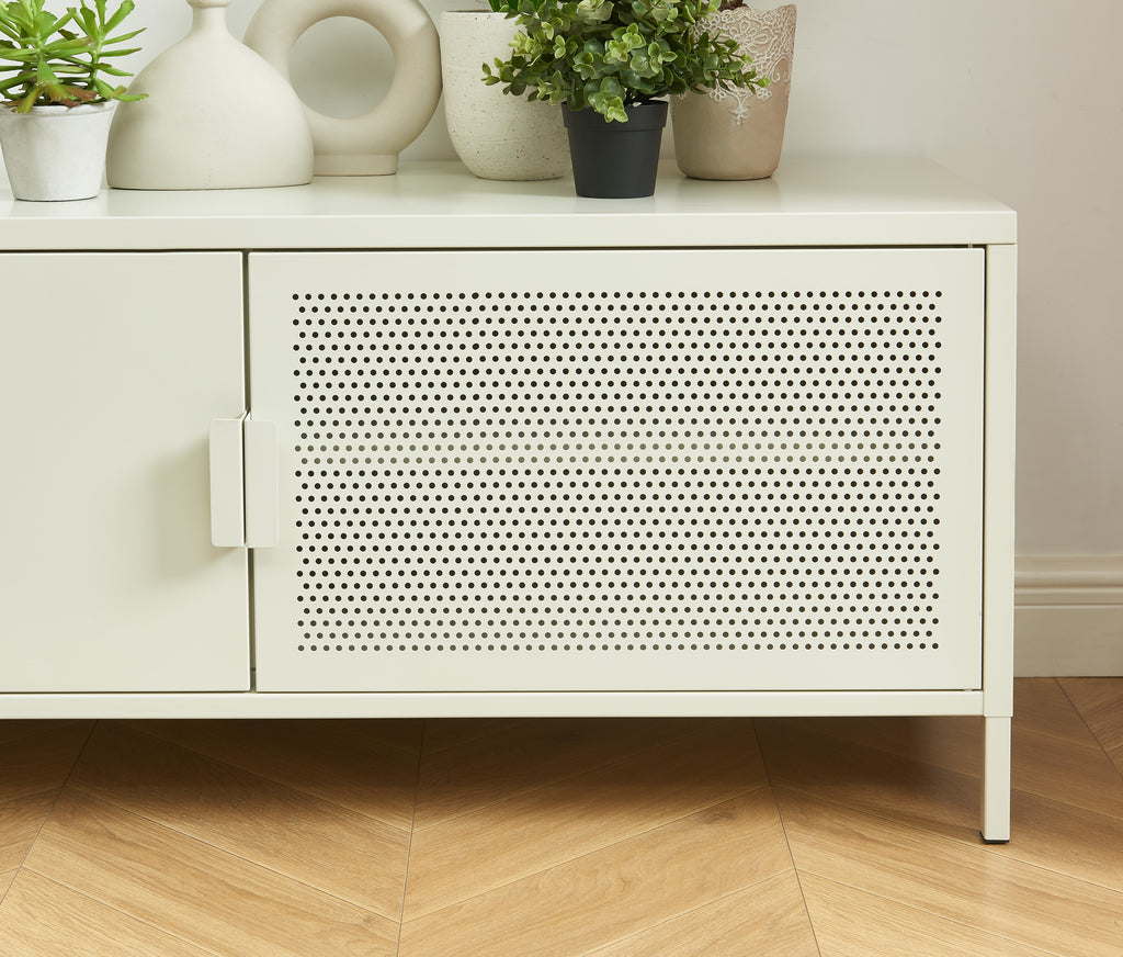 PANTONE® Metal TV Stand – Sand