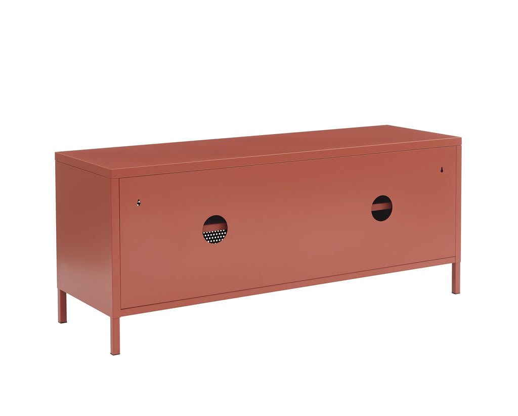 PANTONE® Metal TV Stand – Terracotta