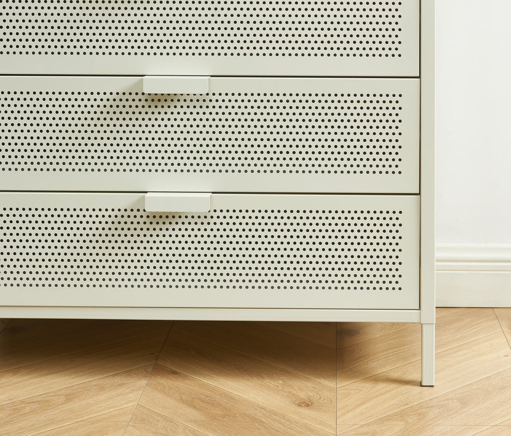 PANTONE® Metal 4-Drawer Chest – Sand