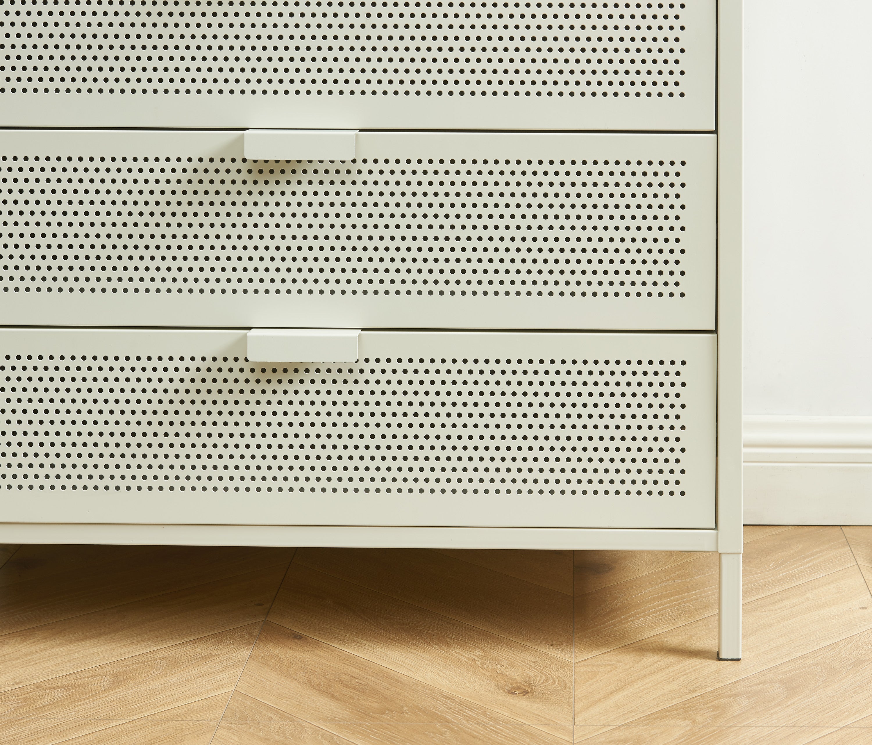 PANTONE® Metal 4-Drawer Chest – Sand