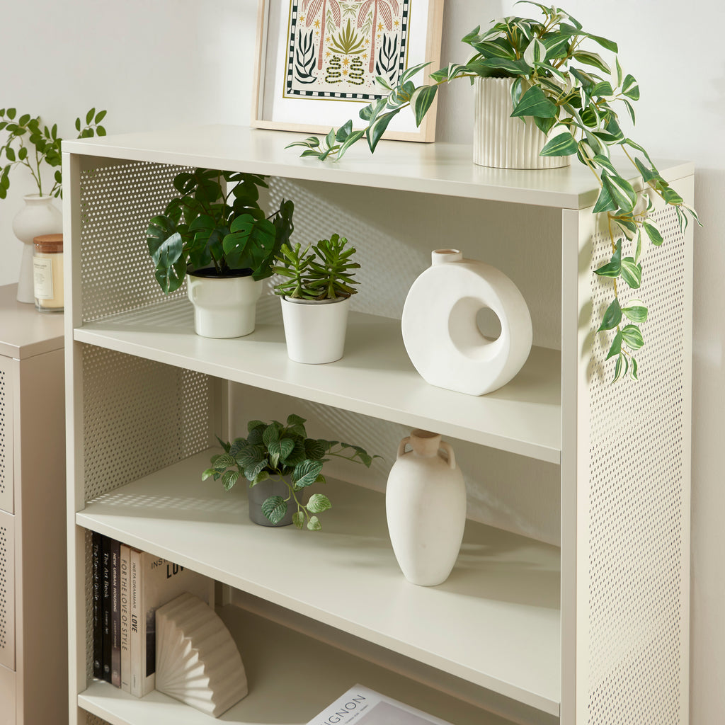 PANTONE® Metal Bookcase – Sand