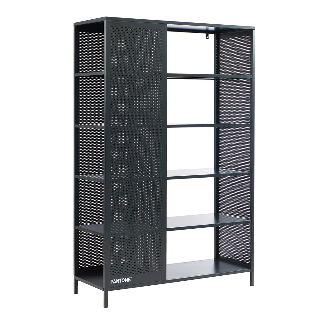 PANTONE® Metal Large Bookcase – Anthracite