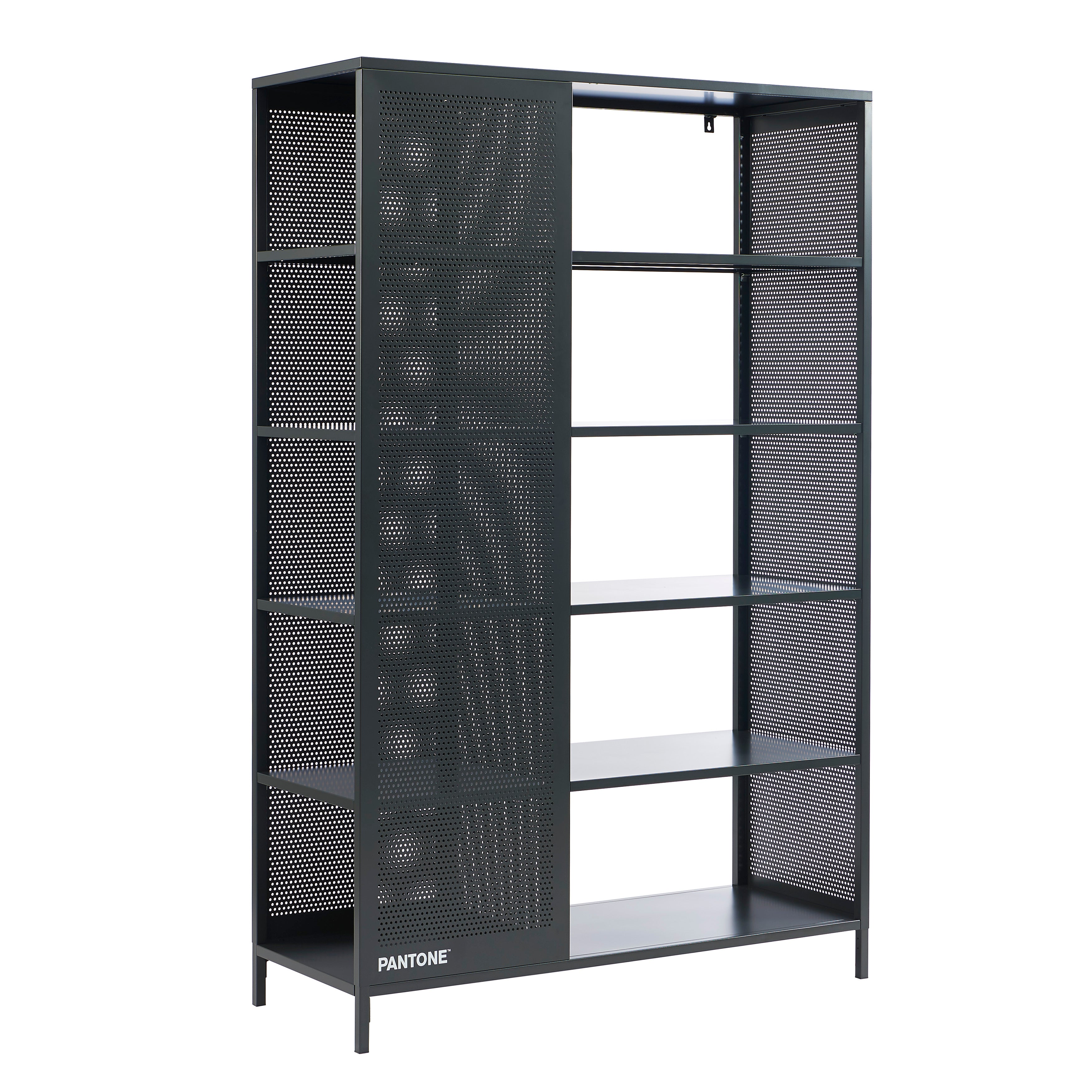 PANTONE® Metal Large Bookcase – Anthracite