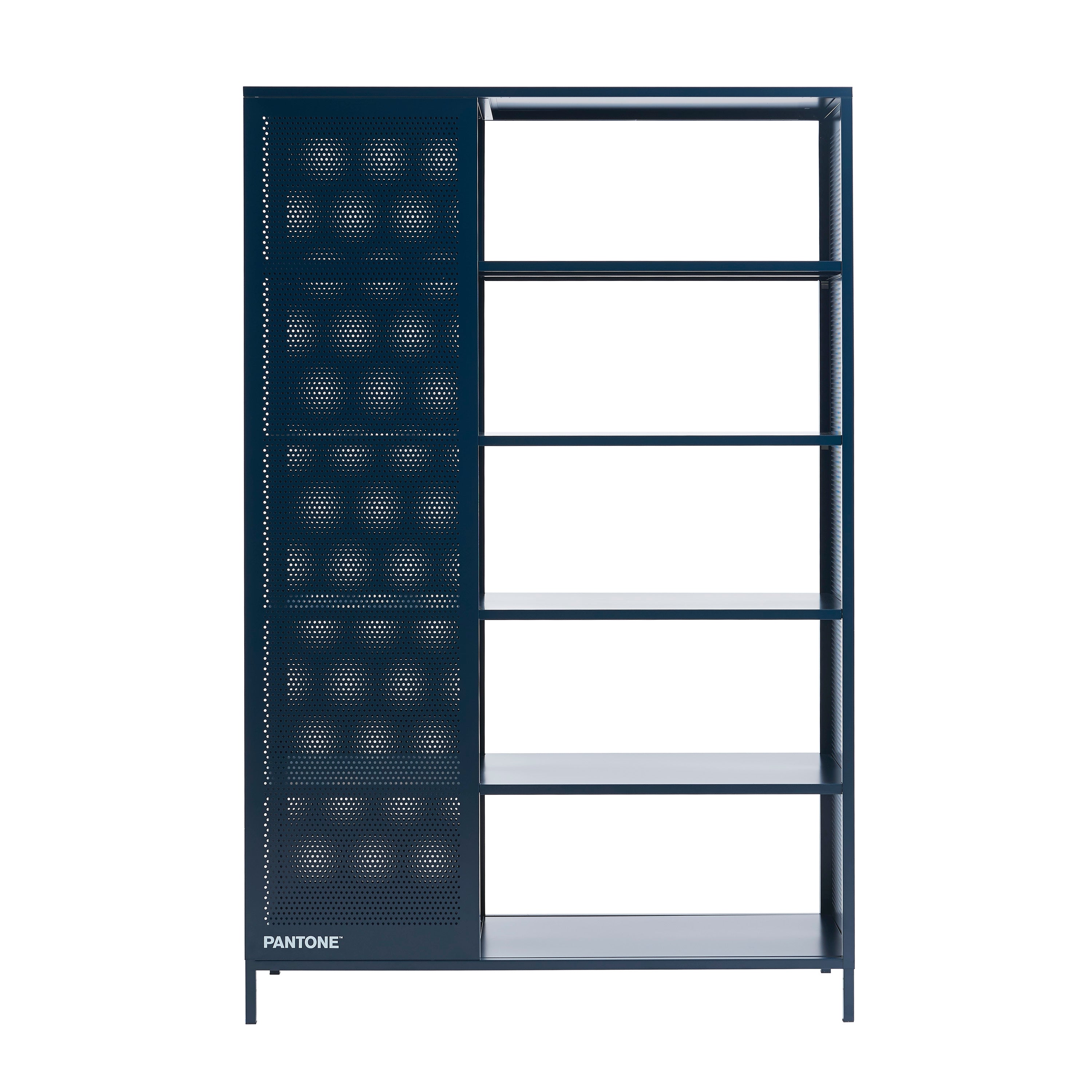 PANTONE® Metal Large Bookcase – Midnight blue