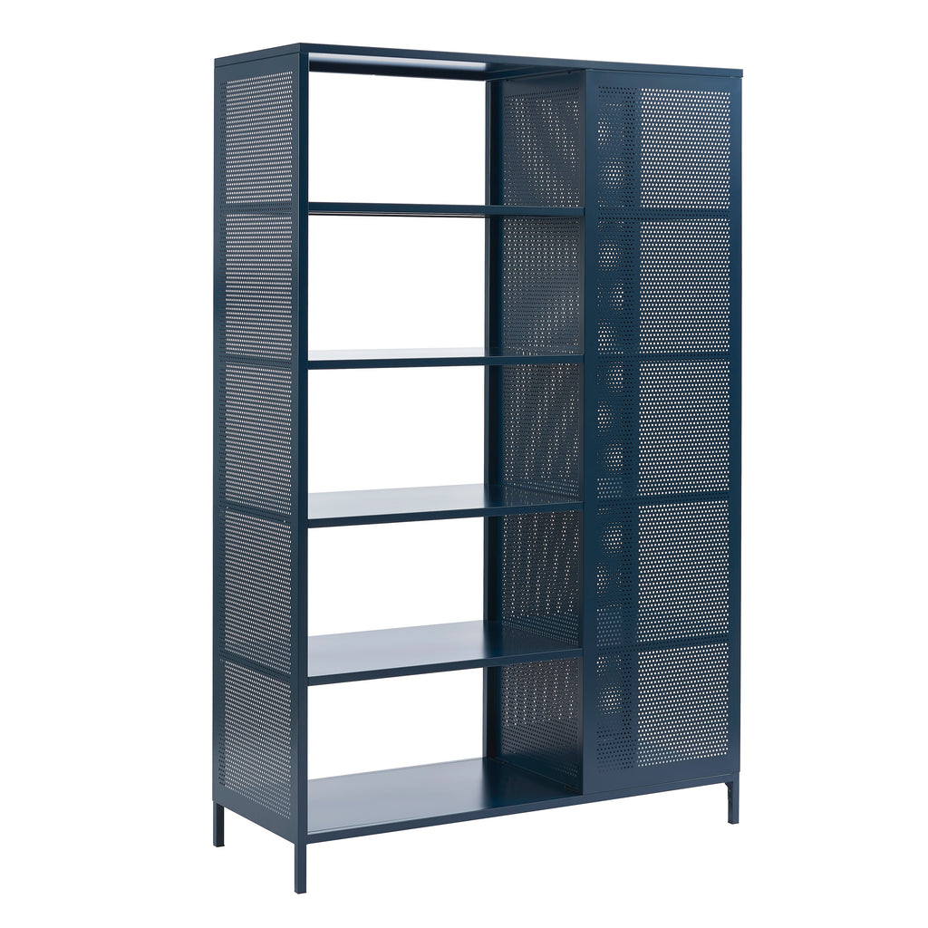 PANTONE® Metal Large Bookcase – Midnight blue