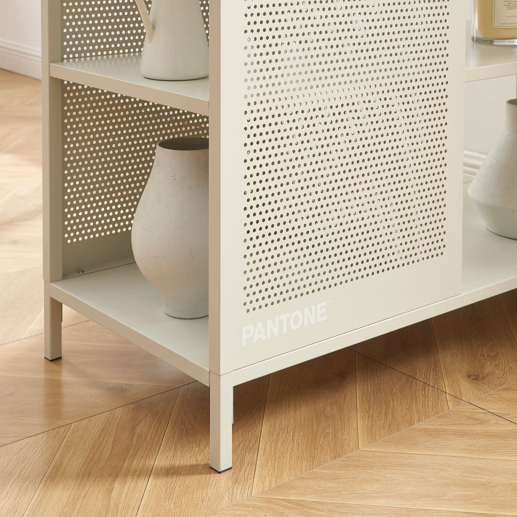 PANTONE® Metal Large Bookcase – Sand