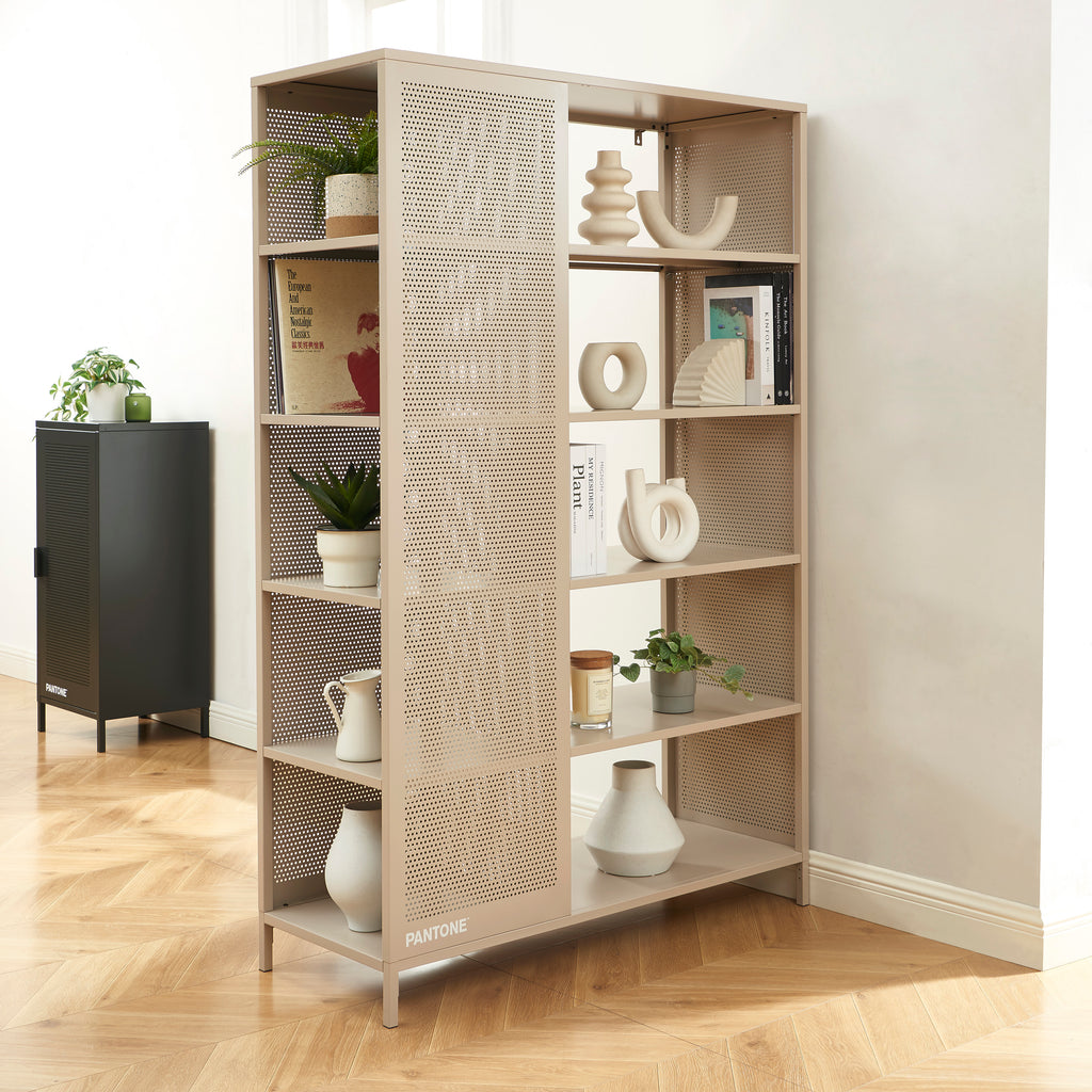 PANTONE® Metal Large Bookcase – Anthracite