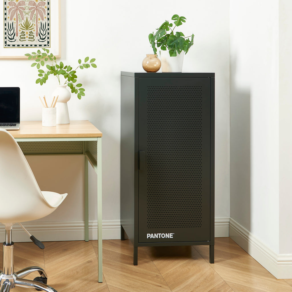 PANTONE® Metal Desk Pedestal – Anthracite