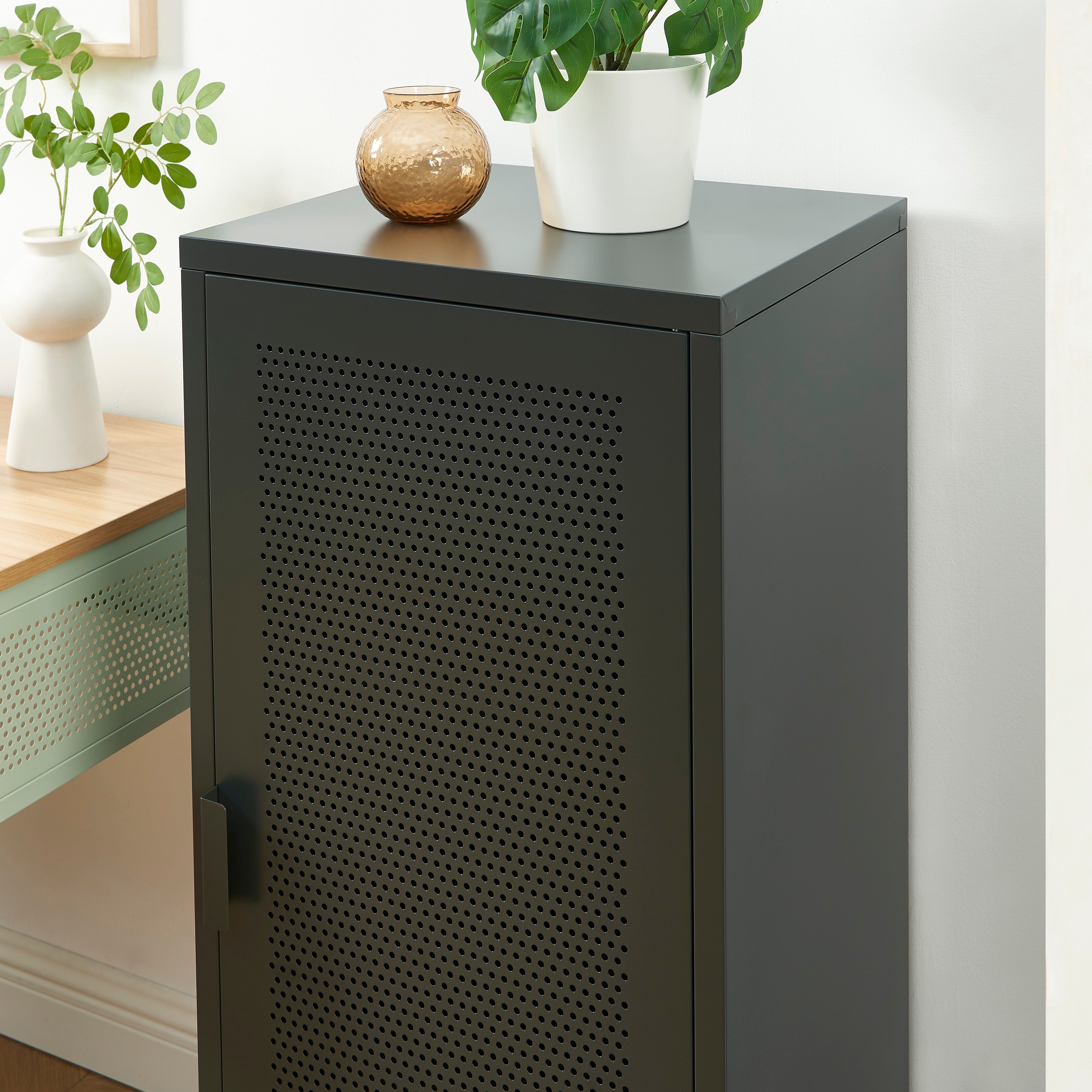 PANTONE® Metal Desk Pedestal – Anthracite