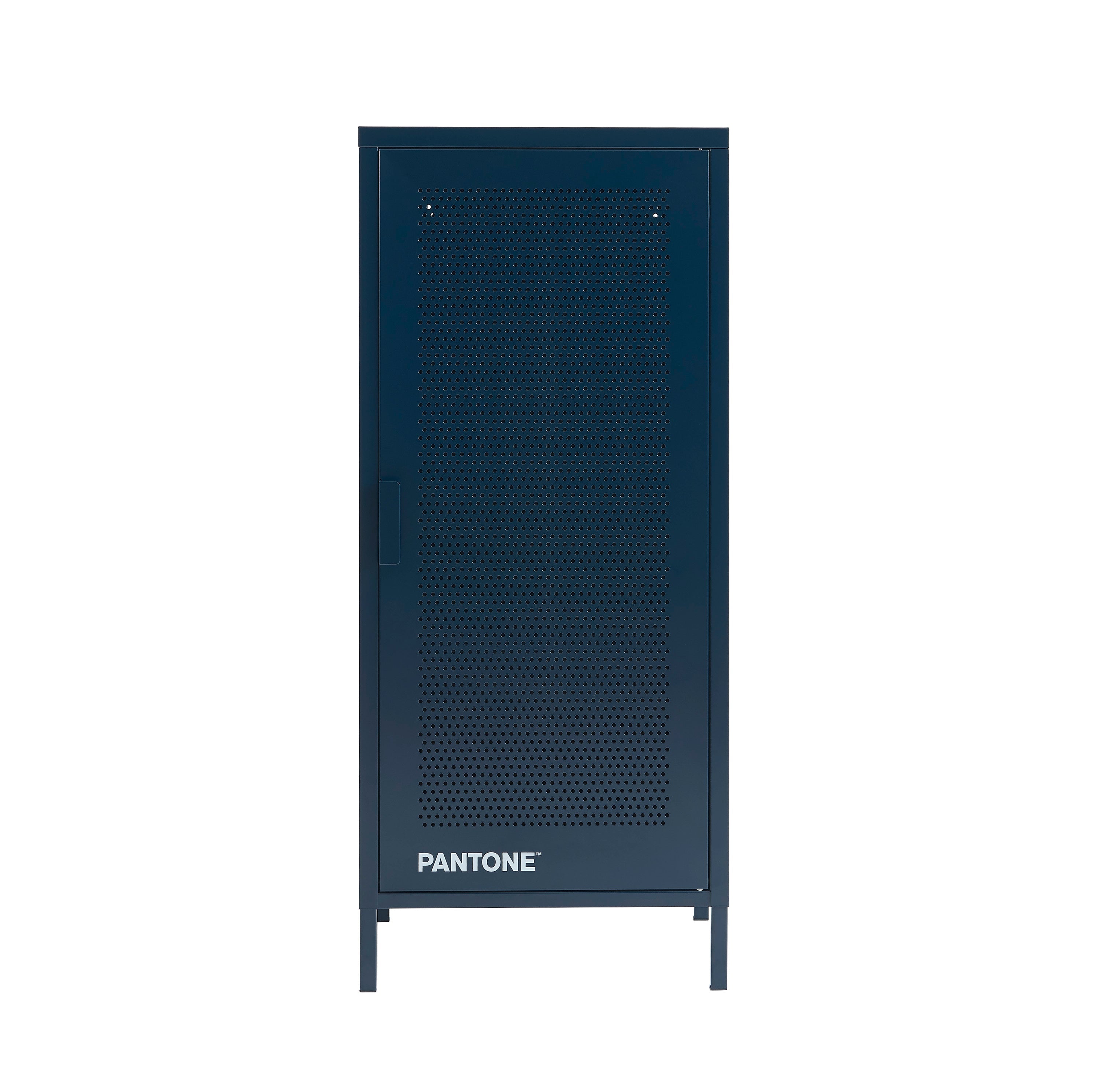 PANTONE® Metal Desk Pedestal – Midnight blue