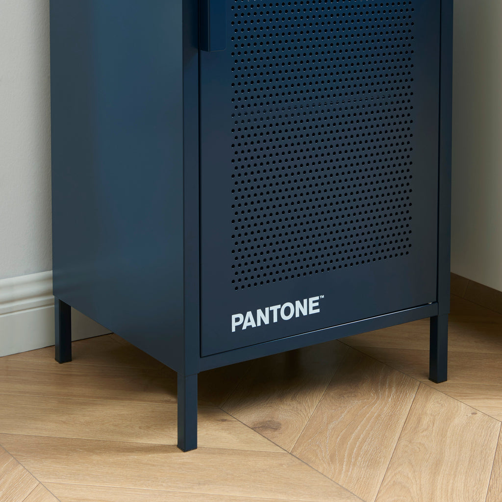 PANTONE® Metal Desk Pedestal – Midnight blue