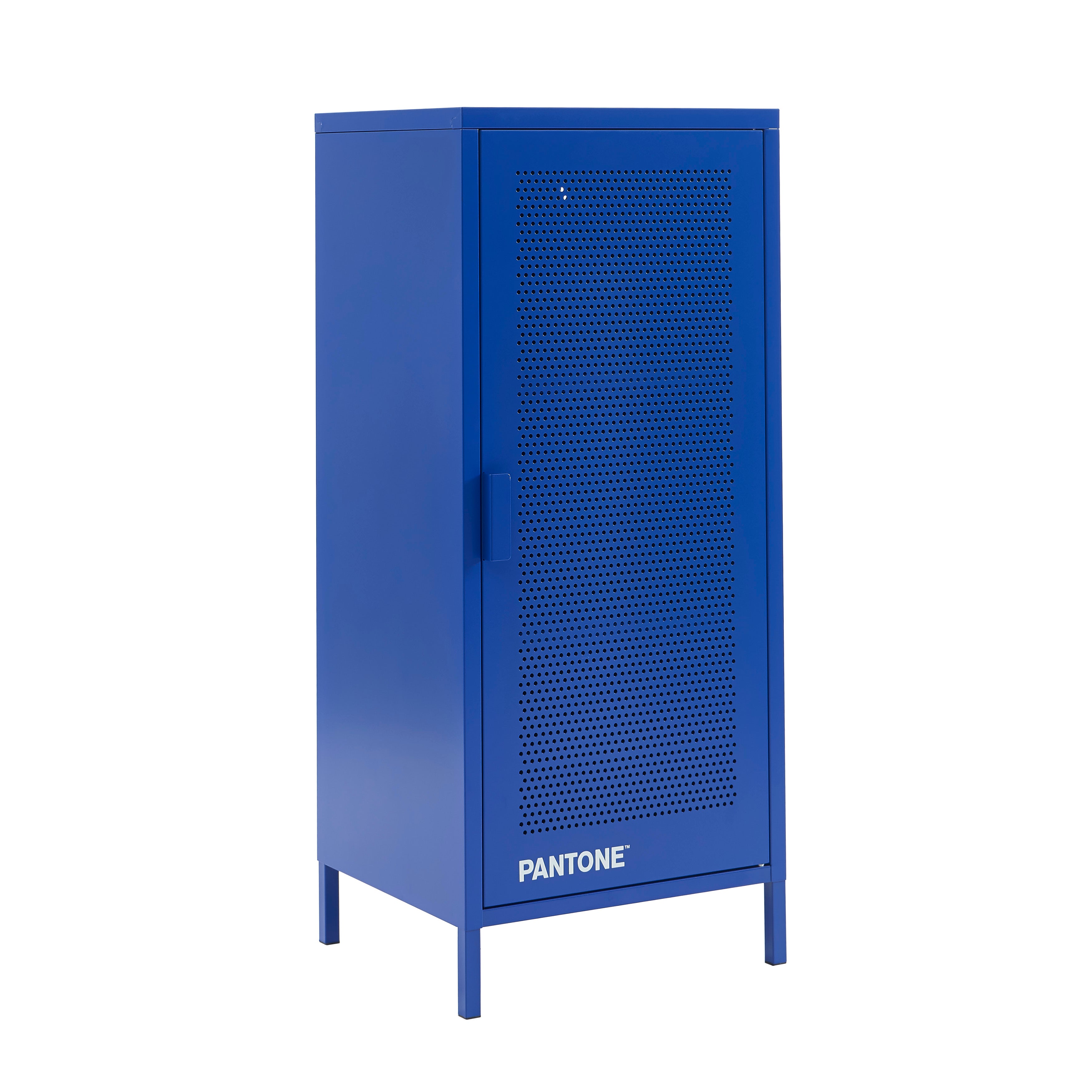 PANTONE® Metal Desk Pedestal – Electric blue