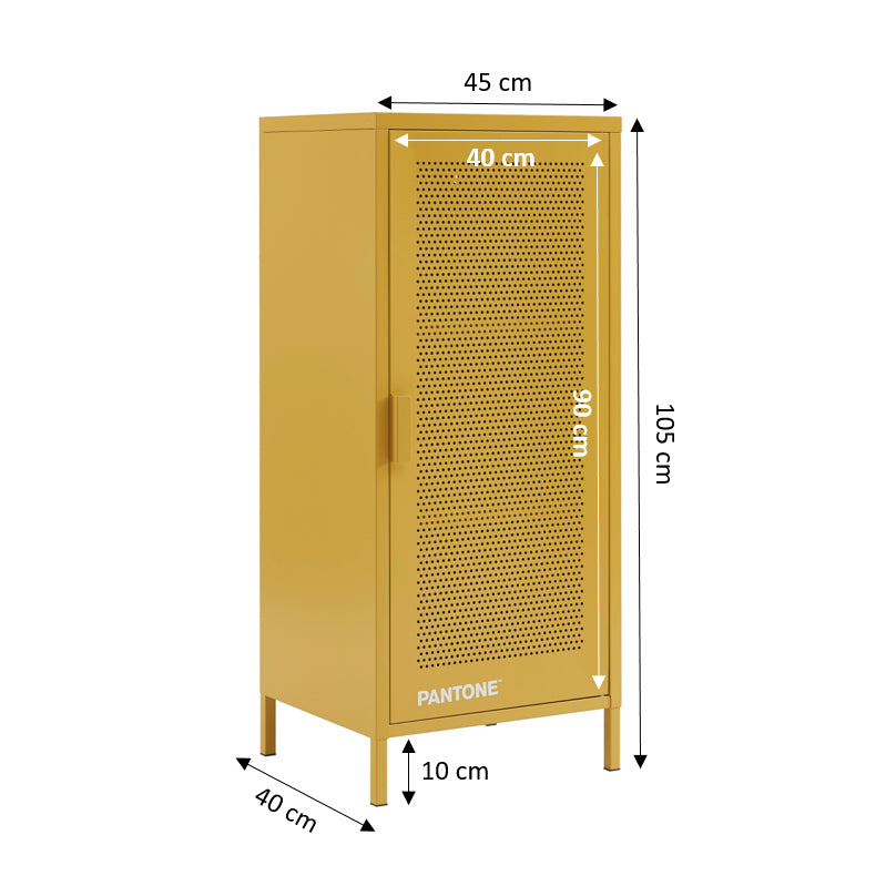 PANTONE® Metal Desk Pedestal – Mustard