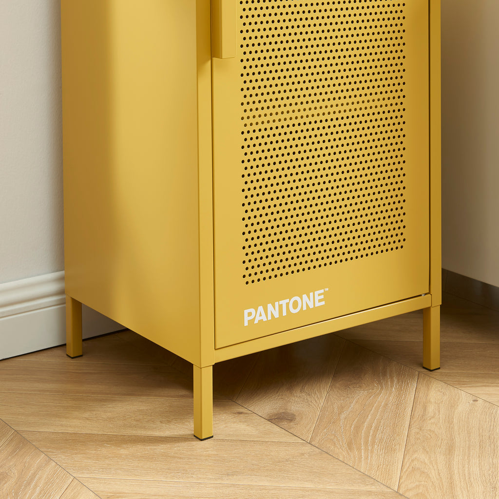 PANTONE® Metal Desk Pedestal – Mustard