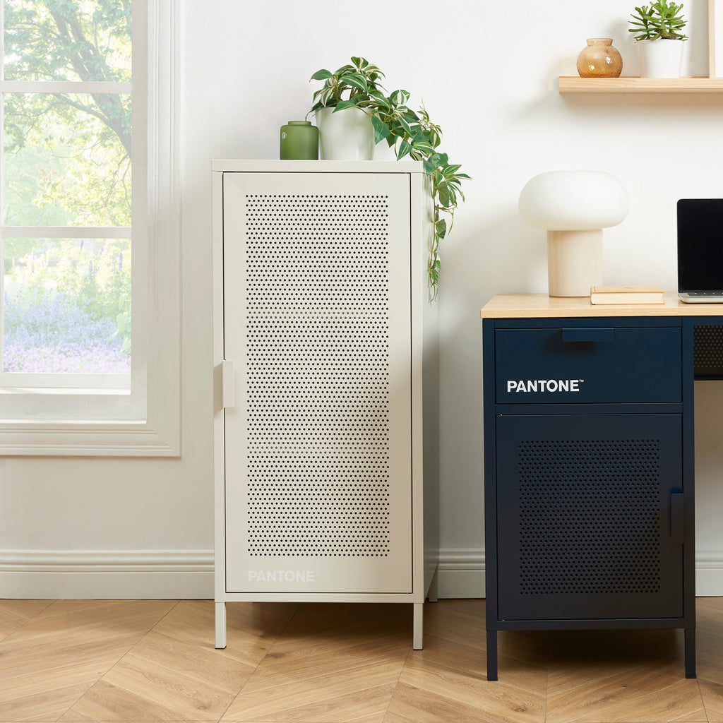 PANTONE® Metal Desk Pedestal – Sand