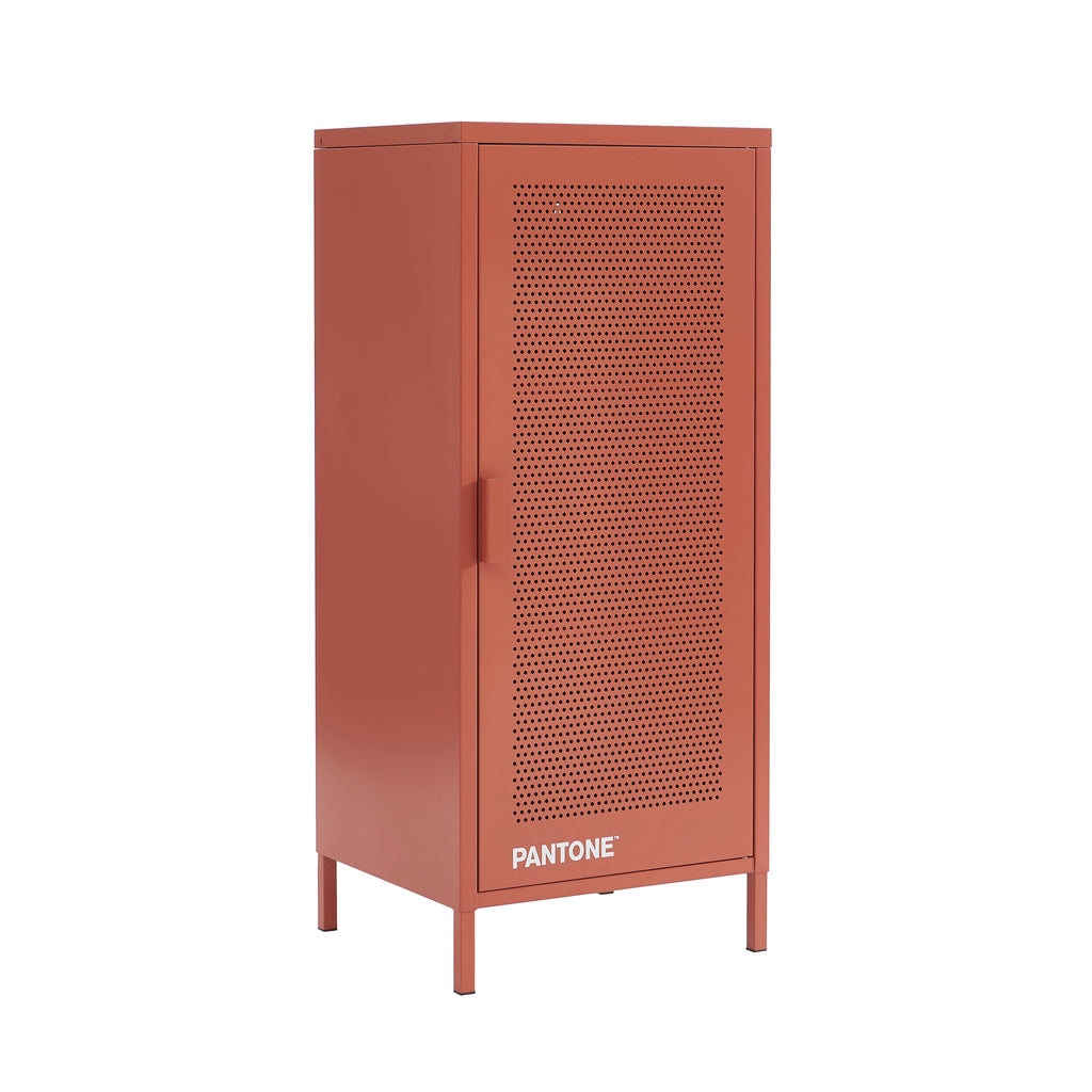 PANTONE® Metal Desk Pedestal – Terracotta