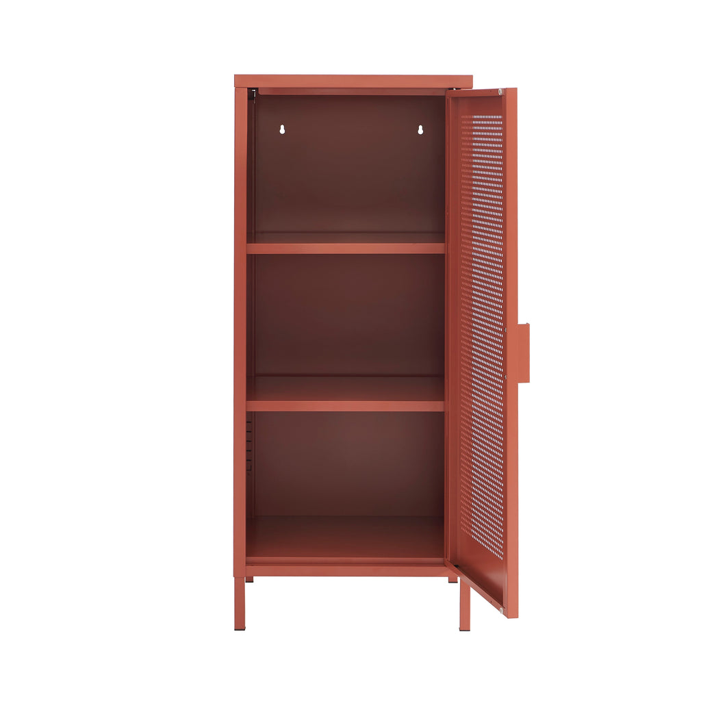 PANTONE® Metal Desk Pedestal – Terracotta