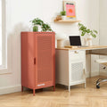 PANTONE® Metal Desk Pedestal – Terracotta