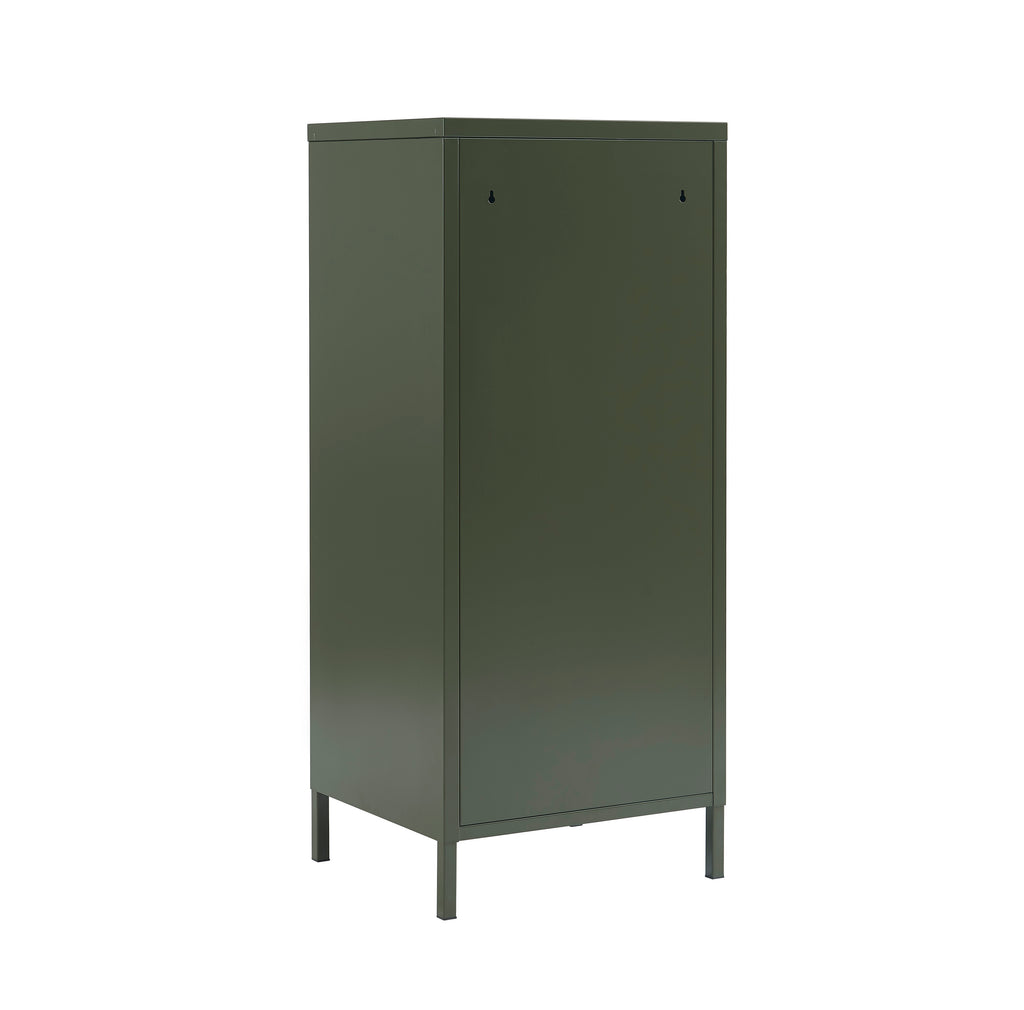 PANTONE® Metal Desk Pedestal with Drawers – Olive green