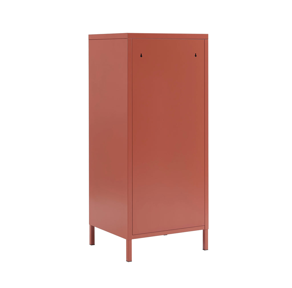PANTONE® Metal Desk Pedestal with Drawers – Terracotta